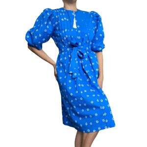 Davidbrown boutique midi dress polka dot